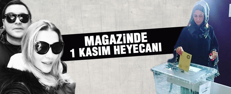 Ünlülerden seçim hatırası