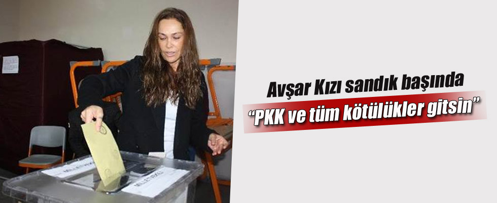 Hülya Avşar: PKK ve tüm kötülükler gitsin