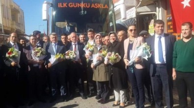 AK Partili Milletvekillerinden Gömeç'e Teşekkür Ziyareti