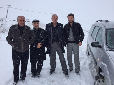 Başkan Keskin 2700 Rakımda Karlı Yolları Denetledi