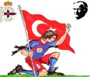 DEPORTİVO - Deportivo Taraftarı Atatürk'ü Unutmadı