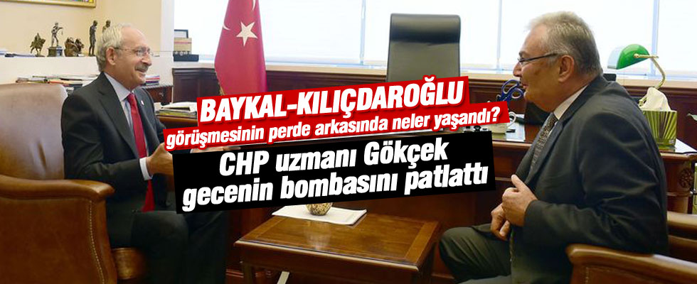 Gökçek'ten çarpıcı CHP iddiaları