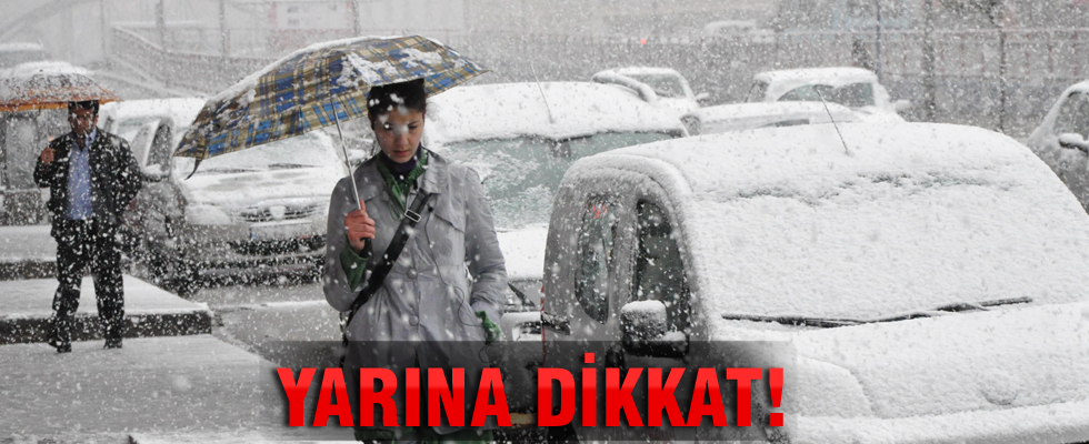 Meteorolojiden 'kar yağışı' uyarısı