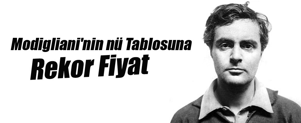 Modigliani'nin Tablosuna Rekor Fiyat