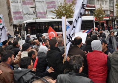Sivas Demir-Çelik İşçileri İle Polis Arasında Arbede