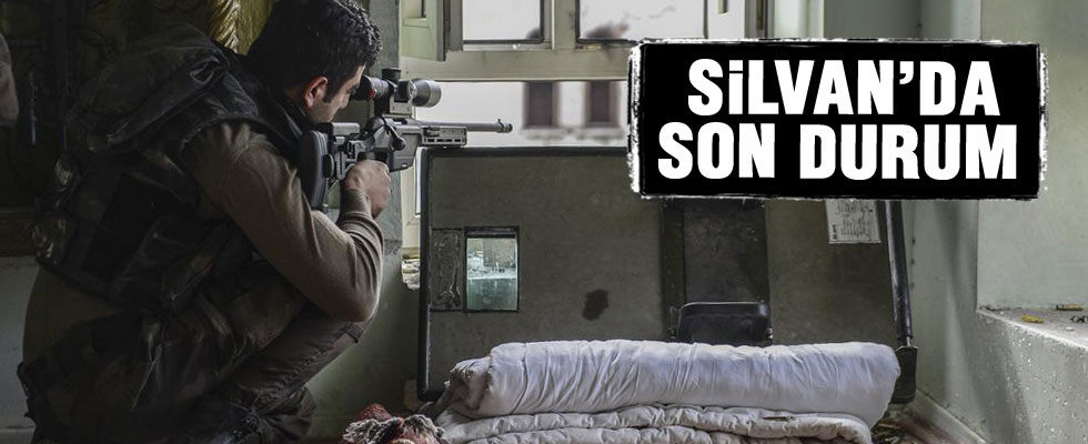 Diyarbakır Silvan'da operasyonlar sürüyor