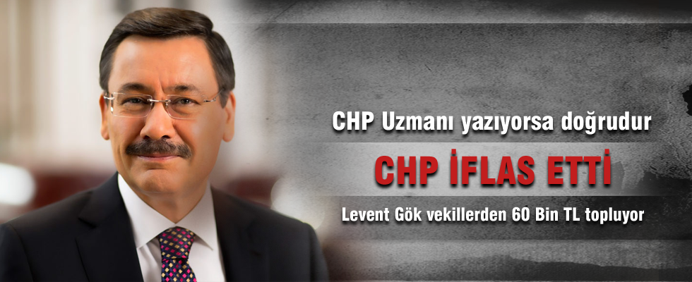 Melih Gökçek: CHP iflas etti