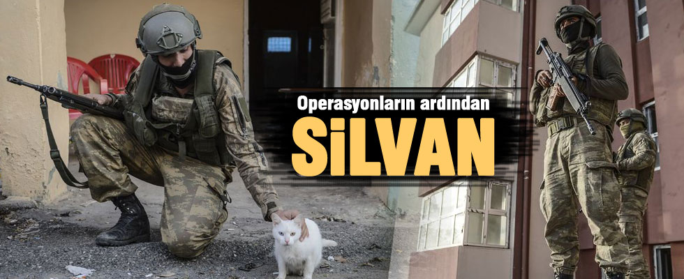 Operasyonların ardından Silvan'dan fotoğraflar