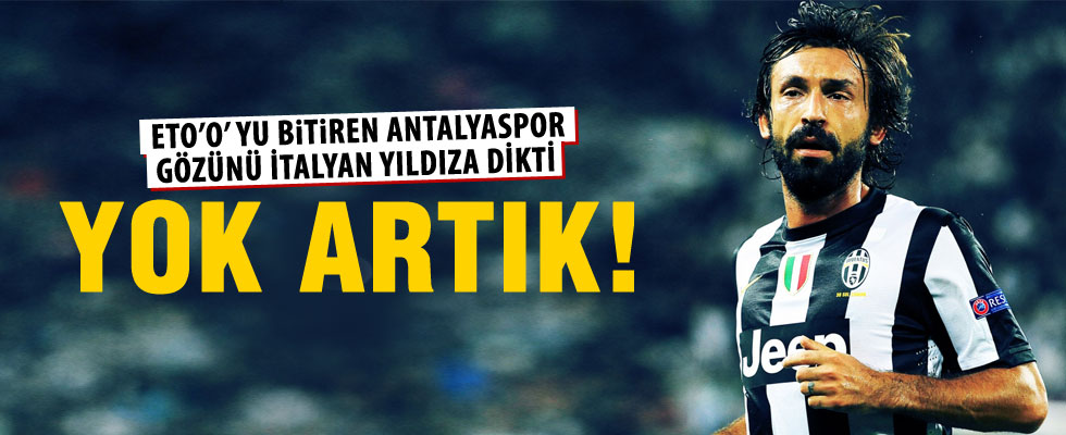 Antalyaspor'da Andreas Pirlo sesleri