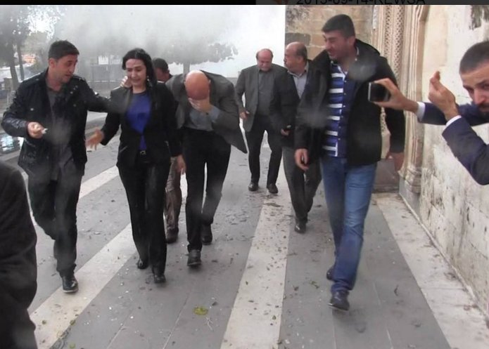 Silvan'da HDP'li gruba müdahale