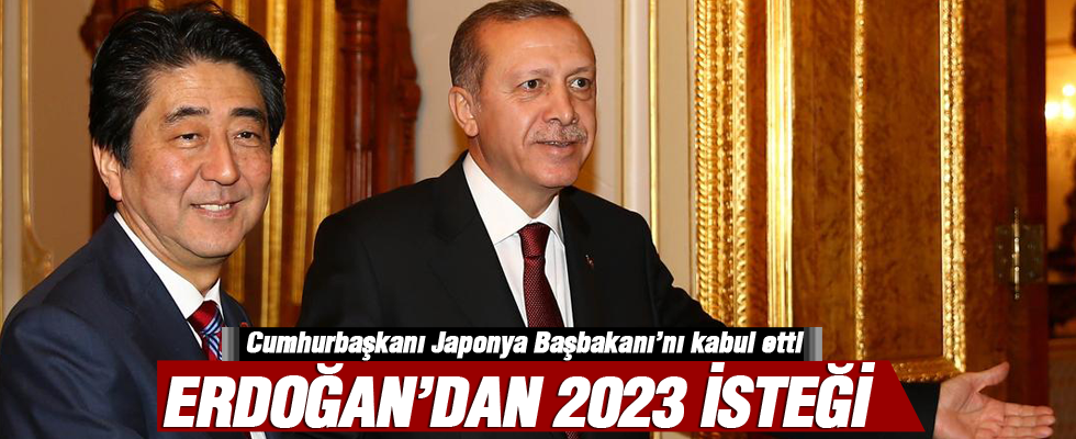 Erdoğan ile Abe'den ortak açıklama