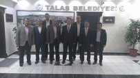 TALAS BELEDIYESI - Kayseri Eğitim Bir Sen'den Talas Belediye Başkanı Palancıoğlu'na Ziyaret