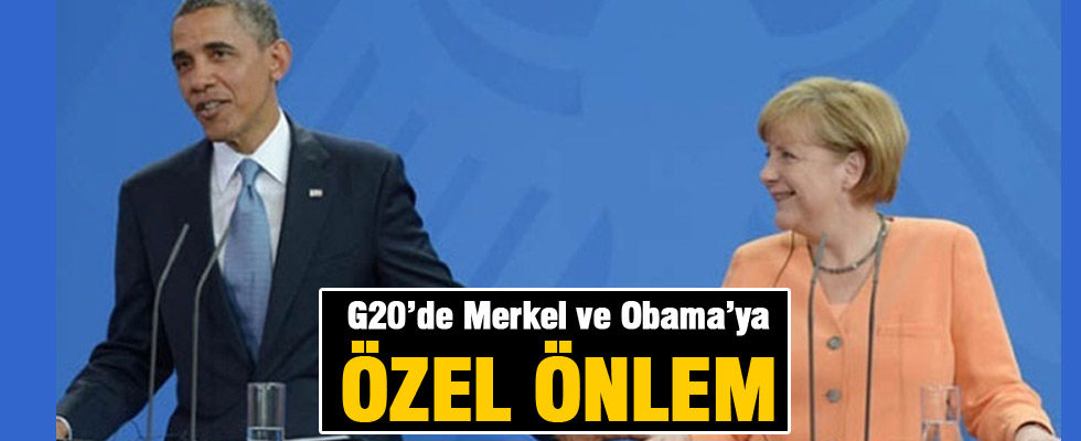Obama ve Merkel'e kurşun geçirmez paravan