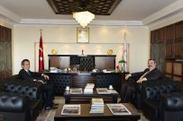 OSMAN AK - Zonguldak Emniyet Müdürü Osman AK, Rektör Özer'i Ziyaret Etti