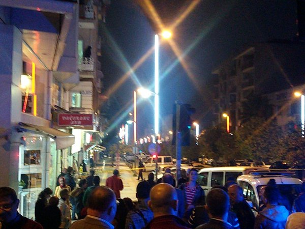 Gölcük'te banka soygunu