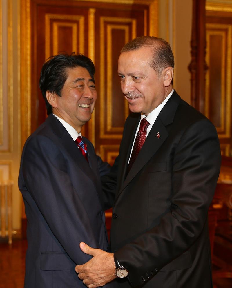Erdoğan ile Abe'den ortak açıklama