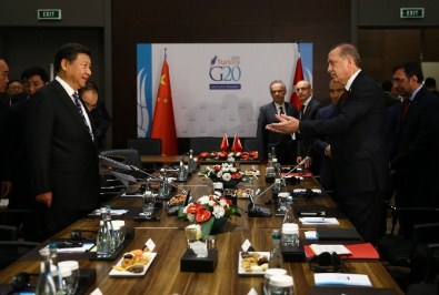 Cumhurbaşkanı Erdoğan, Çin Devlet Başkanı Jinping İle Görüştü