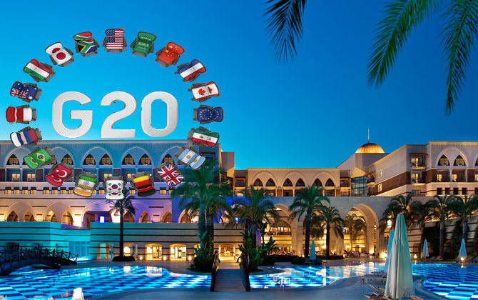 G20 Zirvesi'nde müzik çalınmayacak