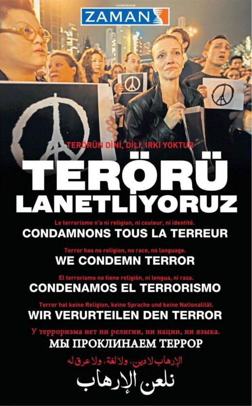 Zaman gazetesinin iki yüzü