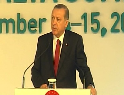 Cumhurbaşkanı Erdoğan B-20 oturumunda konuştu