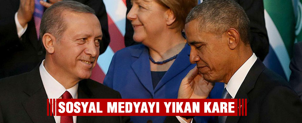 Dünya liderlerinin G20 hatırası