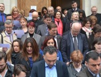 BARıŞ YARKADAŞ - CHP'liler Paris saldırısını protesto etti