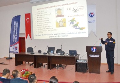 GAÜN'de Yangın Tatbikatı