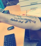 YEŞILYUVA - Katil Zanlısının Kolunda Kalaşnikof Dövmesi