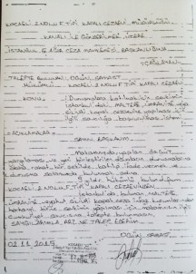 Ogün Samast, Dink Ana Davasında İfade Vermek İçin Cezaevinden Dilekçe Gönderdi