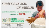 EKMEK ÜRETİMİ - Suriye İçin Acil UN Kampanyası Başlatıldı