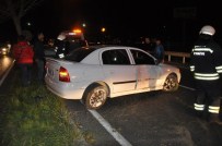 BENZİN DEPOSU - Tekirdağ'da Trafik Kazası