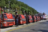 Yeni İtfaiye Araçları İlçelere Gönderildi