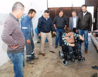 15 Yaşındaki Akif Tekerlekli Sandalyesine Kavuştu