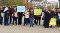 FEN-EDEBİYAT - AKÜ'de Formasyon Uygulaması Protestosu