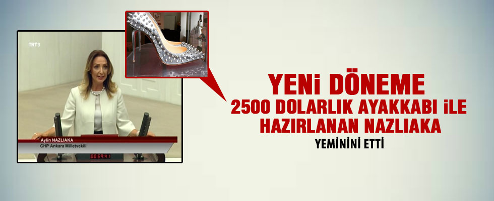 Aylin Nazlıaka yeminini etti