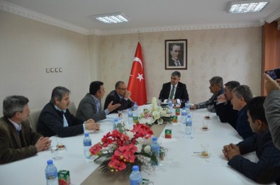 Başkan Özgüven'e Meslek Odalarından Ziyaret