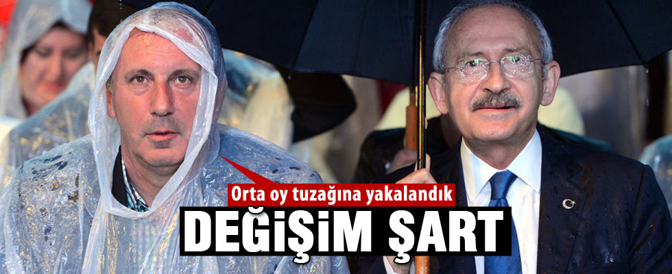 CHP'li İnce: İnsanlar artık bize güvenmiyor