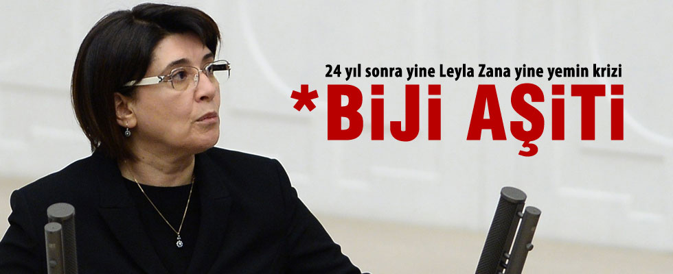 Leyla Zana Meclis'i karıştırdı