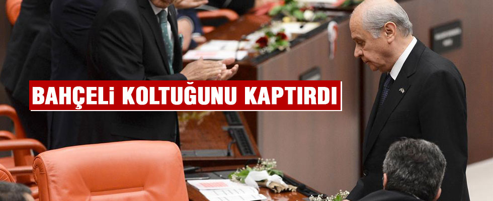 Meclis'te oturma düzeni değişti