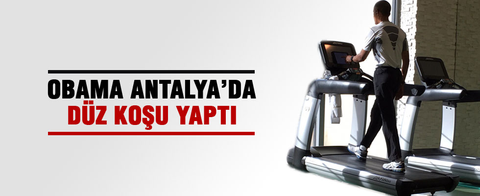 Obama, spora Antalya'da da devam etti