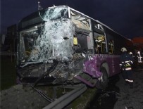 TEM OTOYOLU - TEM Otoyolu'nda zincirleme trafik kazası