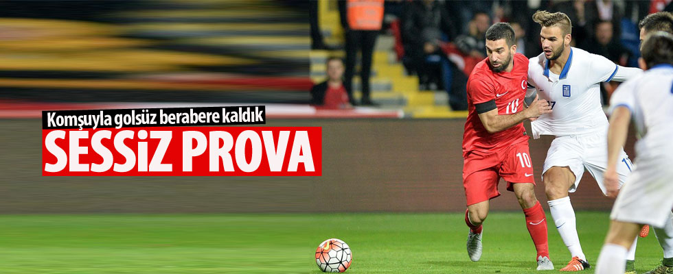 Başakşehir'de sessiz prova