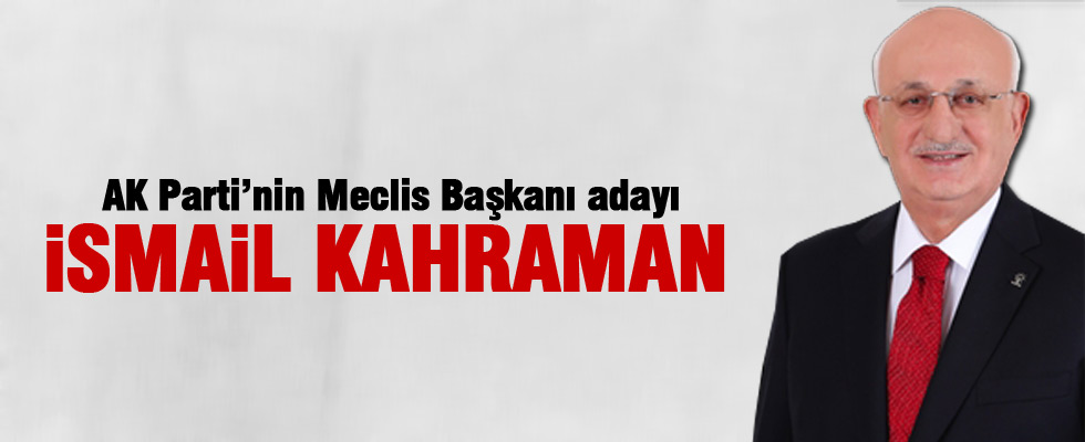 AK Parti'nin adayı İsmail Kahraman
