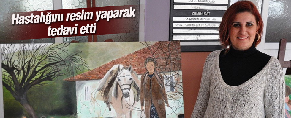 Hastalığını Resim Yaparak Tedavi Etti