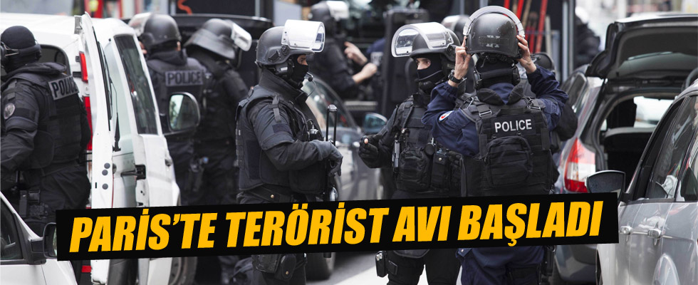 Paris'te büyük terör operasyonu: 3 terörist öldürüldü