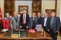 ŞERAFETTİN CAMİİ - Şehit Ve Gazi Ailelerinden Başkan Eroğlu'na Teşekkür Ziyareti