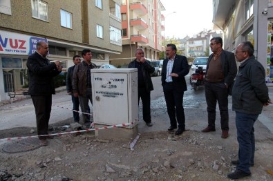 Seydişehir'in Caddelerinde Modernizasyon Devam Ediyor