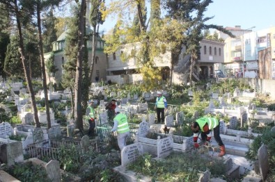 Tekkeköy Merkez Mezarlığı Ve Çevresi Düzenlendi