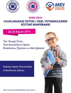 Üstün-Özel Yetenekliler Eğitimi Konferansı Düzenlenecek
