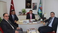 SERKAN KEÇELI - Çaycuma Ziraat Odası Başkanı Rıza Çapkın'a Ziyaret